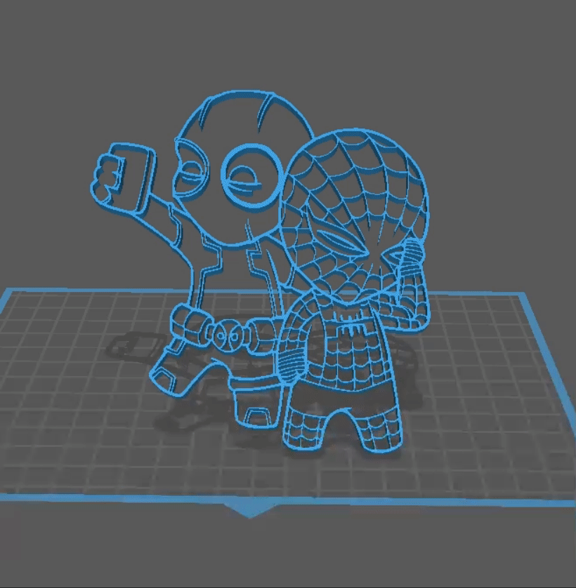 Spider Man / Deadpool - Wall Art